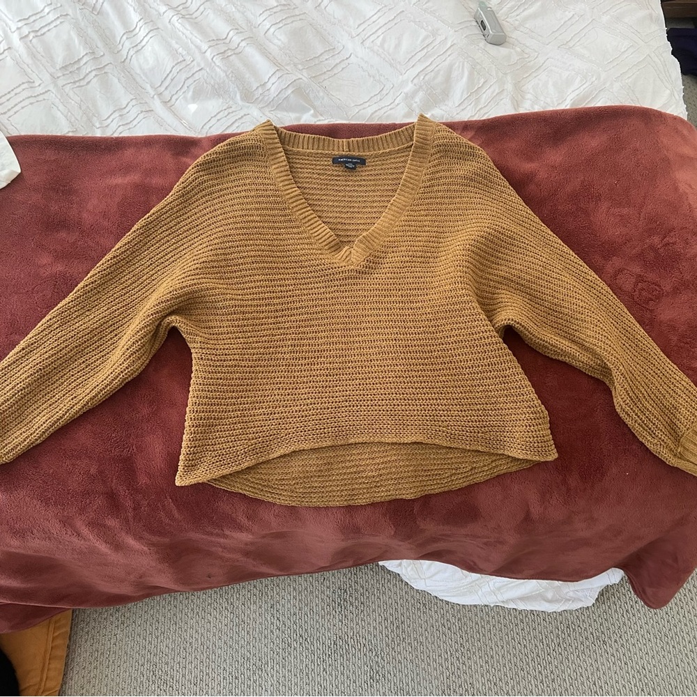 Yellow sweater